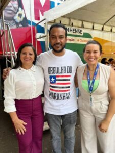Junior Cascaria recebe a Carreta da Mulher em Poção de Pedras