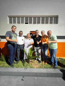 Vereadora Karla Coelho participa de inaugurações de obras em comemoração aos 62 anos de Lima Campos