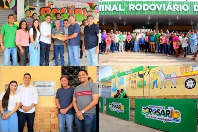 Prefeito Calvet Filho entrega novo Terminal Rodoviário em Rosário