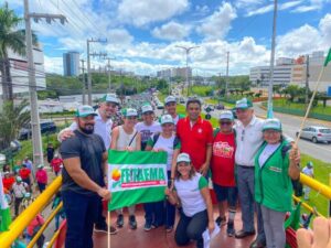 Rodrigo Lago marcha com trabalhadores rurais no movimento ‘Grito da Terra