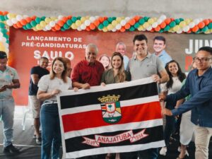 Com apoio de Brandão, Iracema e outras lideranças estaduais, Saulo Machado é anunciado pré-candidato a prefeito de Anajatuba