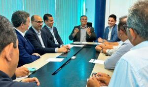 Flávio Dino visita a Famem para anunciar construção da sede da PRF no Maranhão