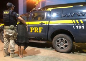 Na BR 135, PRF resgata menino de 10 anos que fugiu de casa