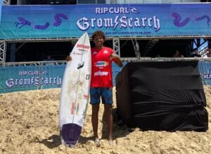 Kadu Pakinha representa o Maranhão na 1ª etapa do Circuito Brasileiro de Surf
