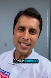 Duarte reage a ataque de Braide e denuncia disparo em massa