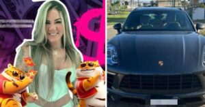Influencer Skarlet Mello teve carro de luxo apreendido e usará tornozeleira eletrônica; marido segue preso
