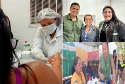 Carreta da Mulher Maranhense atende população de Rósario com serviços de saúde