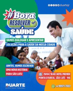 Duarte Jr. lança diálogo para ouvir população e construir propostas para a saúde