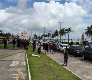 Motoristas de app fazem protesto após morte de colega em São Luís