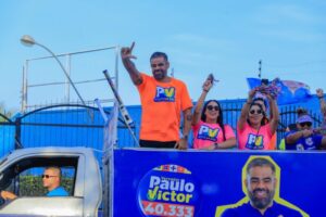 Paulo Victor intensifica campanha neste sábado com carreata em mais de dez bairros