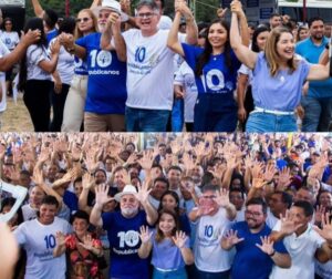 Neném Pontes e Elizete Soares oficializam candidatura a prefeito e vice-prefeita em Belágua