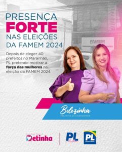 ‘Representa a força das nossas mulheres’, diz Detinha sobre pré-candidatura de Belezinha à Famem