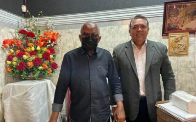 União de Fé e Política: Pastor Marco Aurélio Vice de Fábio Câmara, Recebe as bênçãos do pastor Coutinho