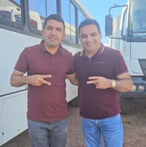 Prefeito Adelbarto Santos garante caminhão para coleta de lixo e ônibus escolar para a população de São Francisco do Maranhão