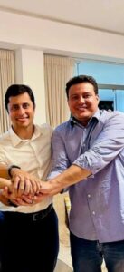Duarte fala que polarização não faz sentido; Camarão diz que é preciso ter lado