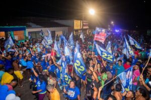 Fernando Braide participa de caminhada e comício em apoio Dr. Glaudson, em Icatu