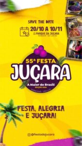 55ª Festa da Juçara tem início no dia 20 de outubro