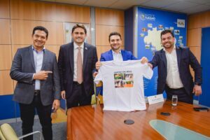 CAROLINA!! Jayme Fonseca e Chiquinho Brigel articulam ações junto aos ministros da comunicações e do Turismo em prol do desenvolvimento econômico local.