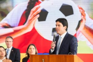 Ministro André Fufuca anuncia construção de 23 Espaços Esportivos Comunitários no MA…