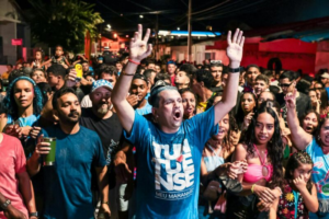 Fernando Pessoa arrasta uma multidão no primeiro Tuntum Folia