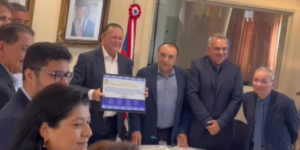 Brandão recebe vereadores de São Luís em audiência nos Leões