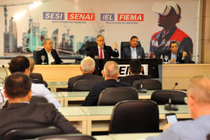 TJMA apresenta edital da nova sede a empresários da construção na FIEMA