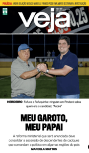 Veja destaca possível ascensão de Fufuca a ministério de Lula