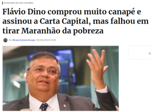 Após Dino, MA segue com pior renda per capita do Brasil, mostra IBGE