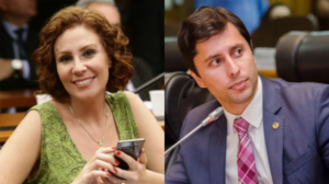 Zambelli diz que Duarte está ‘apaixonado’ e toma invertida: ‘Tenho bom gosto’