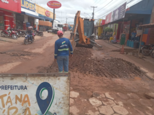 Equipes da Infraestrutura intensificam recuperação de ruas em ITZ