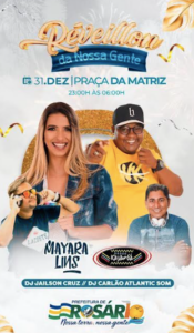 Calvet Filho anuncia programação especial de Réveillon de Rosário