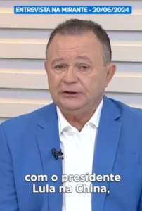 Brandão diz que tratou com Lula na China de investimentos anunciados no MA