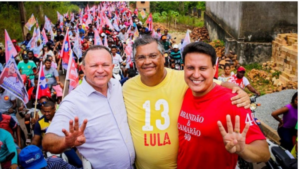 Dino, Brandão e Camarão: um “jogo de recados”