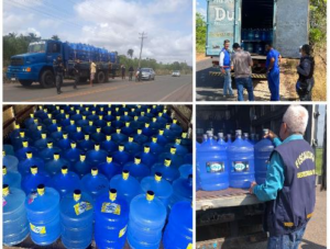 Sefaz intensifica ações contra venda de garrafões de água fora dos padrões