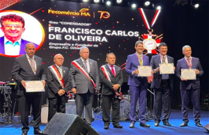 Chiquinho FC homenageado com maior comenda empresarial do MA