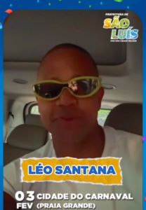 Léo Santana confirma show no pré-Carnaval de São Luís