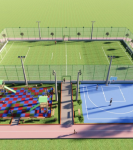 Hilton Gonçalo comemora Espaço Esportivo em Santa Rita