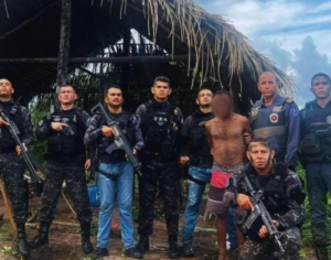 IMAGEM DO DIA: preso homem que matou outro a golpes de facão