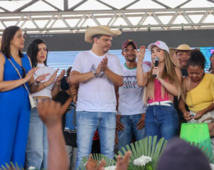 Luciano Genésio comemora aniversário com o povo de Pinheiro