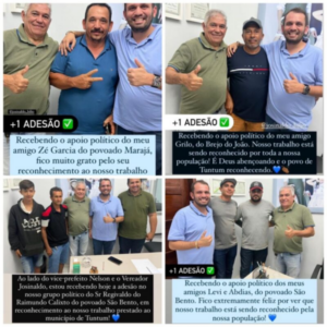 Tuntum: Fernando Pessoa garante adesões a seu projeto de reeleição