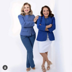 Maura Jorge destaca histórico da vice em ensaio para imagem de campanha