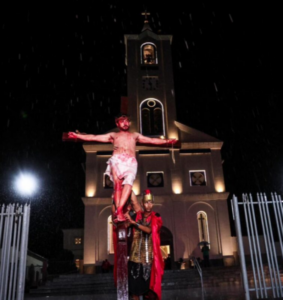 Realismo e muita emoção na encenação da Paixão de Cristo em Tuntum