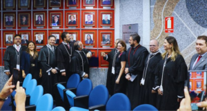 José Luiz e Lino Osvaldo despedem-se do TRE-MA