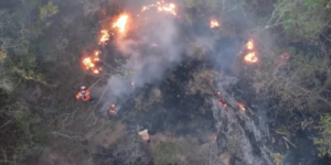 Força Nacional e Ibama combatem incêndios no Parque Estadual do Mirador
