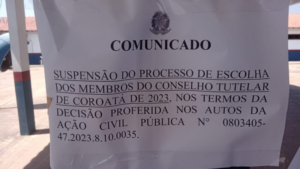 TJ mantém suspensão de eleições para o Conselho Tutelar em Coroatá