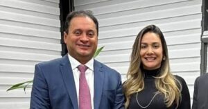Weverton e Ana Paula anunciam apoio à candidatura de Alcolumbre para presidência do Senado