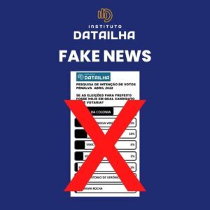 Penalva: Data Ilha alerta sobre Fake News em falsa pesquisa eleitoral