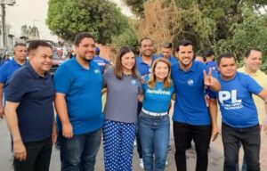 Com Iracema Vale e Roseana Sarney, caminhada em Barreirinhas destaca força feminina no apoio a Vinícius Vale