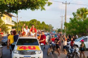 Iracema Vale reforça apoio à candidatura de Saulo Machado em Anajatuba durante ato político