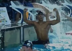 Atleta Isaac Silvia Dias é campeão brasileiro de natação e bate o recorde nacional